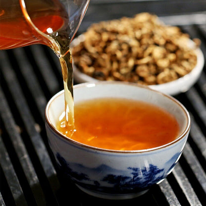 2023 Yunnan Golden Spiral Black Tea Dianhong Red Single Bud Chinese Tea 250g