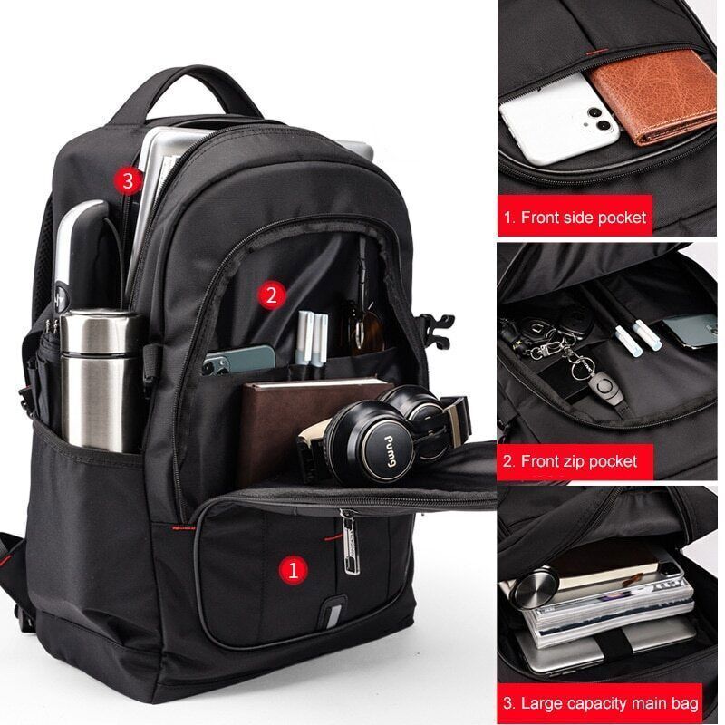 15.6 Inch Laptop Backpack Men Travel Backpack Luggage Rucksack Male School Bag