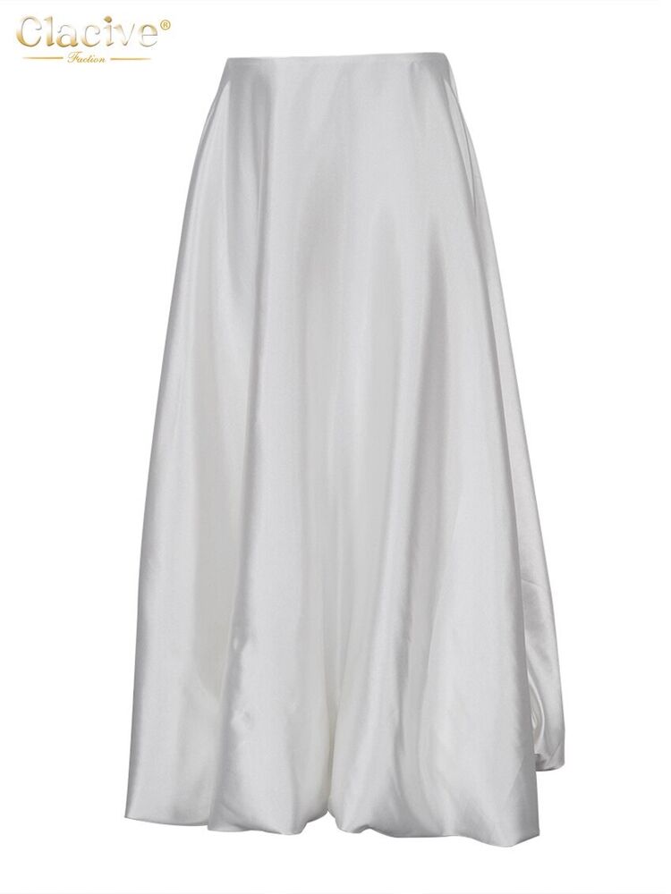 Women Office Lady Ankle-Length Skirt Casual Loose Skirt Female Clothes