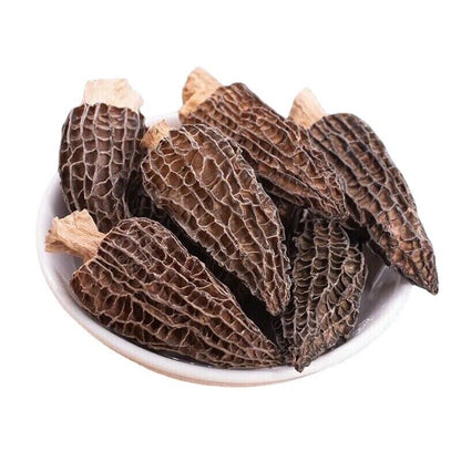 50g Original MOREL-DRIED-MUSHROOMS Natural Chinese Specialty 羊肚菌