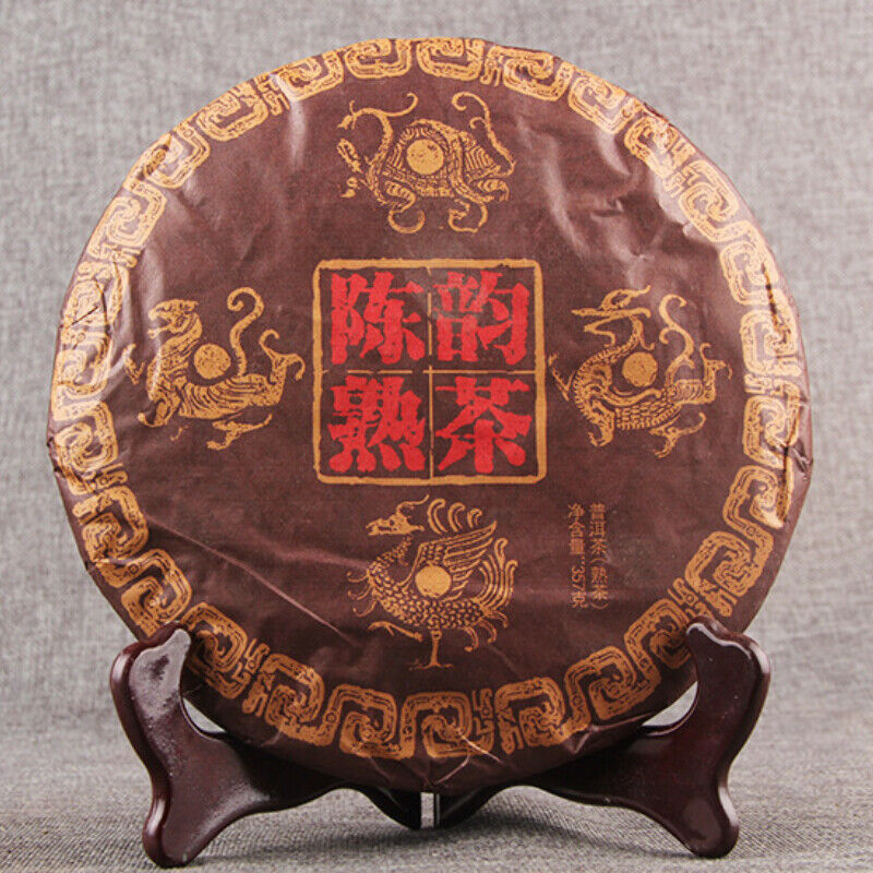 357g Top Chinese Pu-Erh Tea Yunnan Menghai Chen Yun Ripe Pu'er Tea Healthy Drink