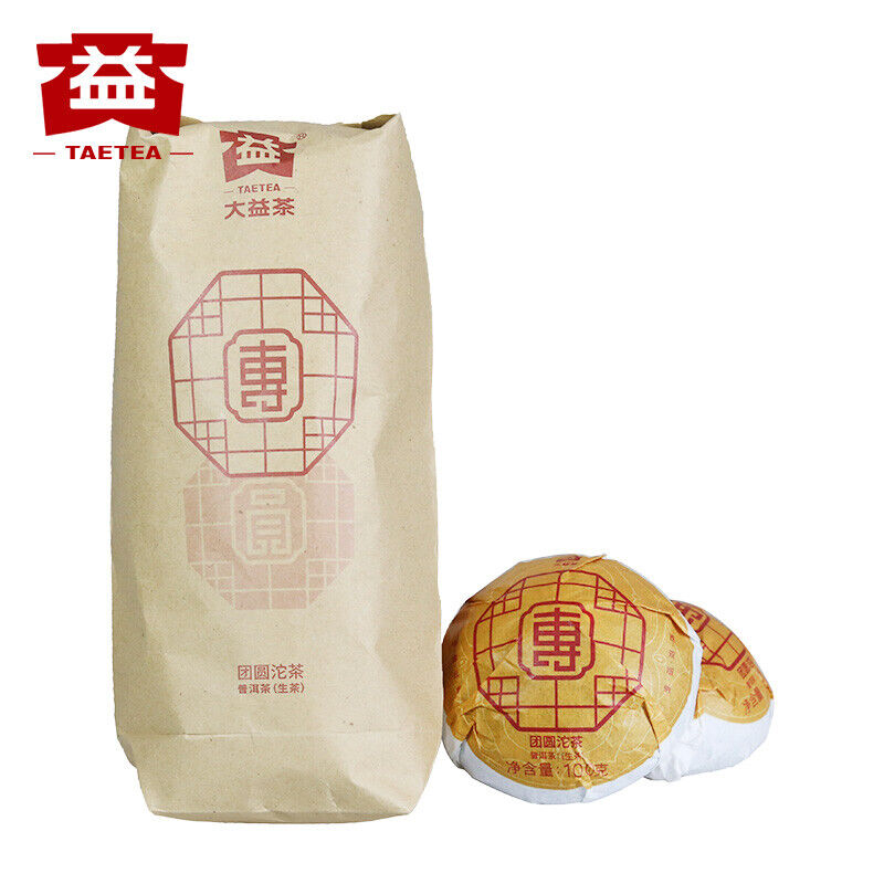 500g Cha TAETEA Reunion Tuocha 1901 MengHai Dayi Puer Ancient Tree Puerh Tea
