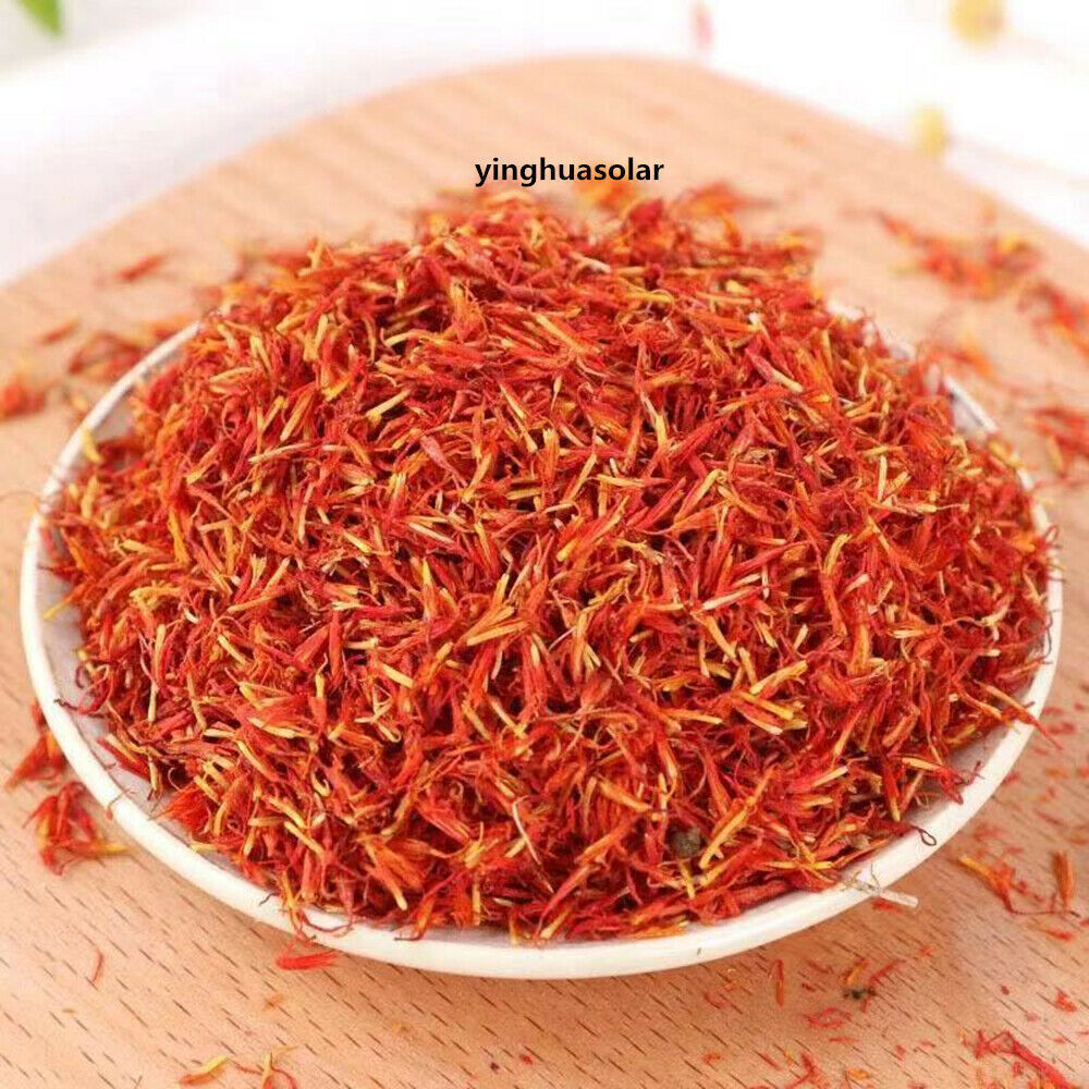 红花泡水泡茶 500g Organic All Natural Choiceness Dried Petals Safflower Flower Saffron