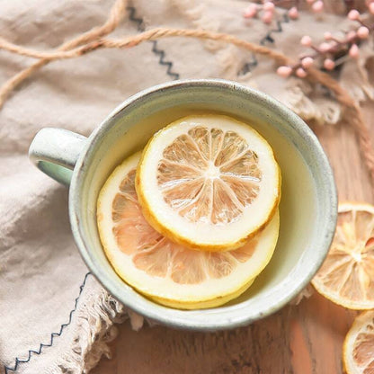 Natural Dried Lemon Slices Dehydrated Lemon Wheels Natural Healthy Tea