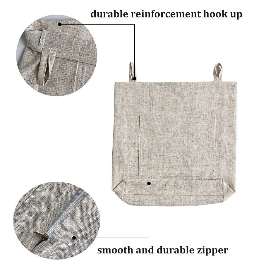 Storage Bag Hanging Laundry Hamper Over The Door Clothes Toys Sundries Organizer