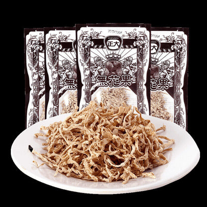 Shredded figs, sweet and sour dried figs and shredded radish snacks.8 g *10 bags