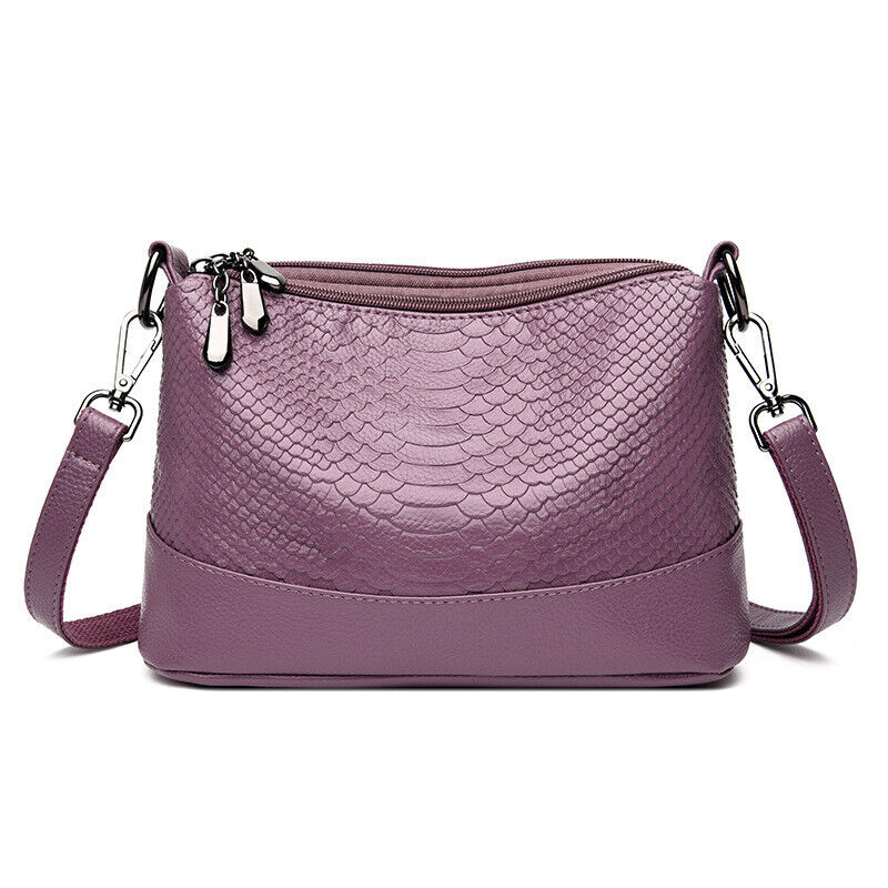Mom Bag Shoulder Messenger Bag Multilayer Soft Leather Bag Satchel Wallet