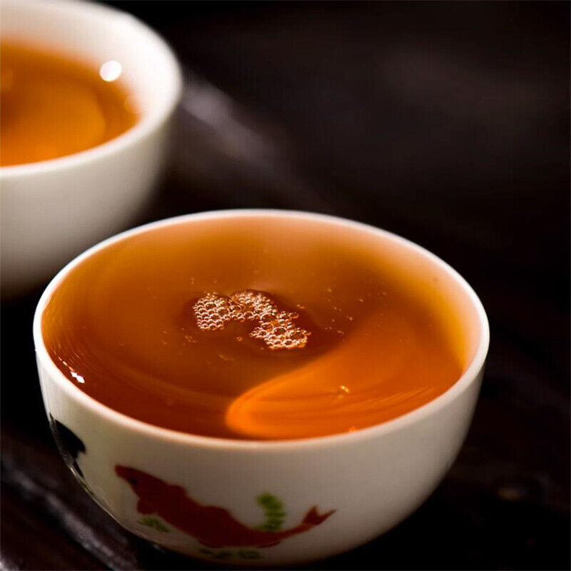 357g Yunnan Pu'er Tea Cake Early Spring Brown Mountain Seven Seeds Cake Raw Tea