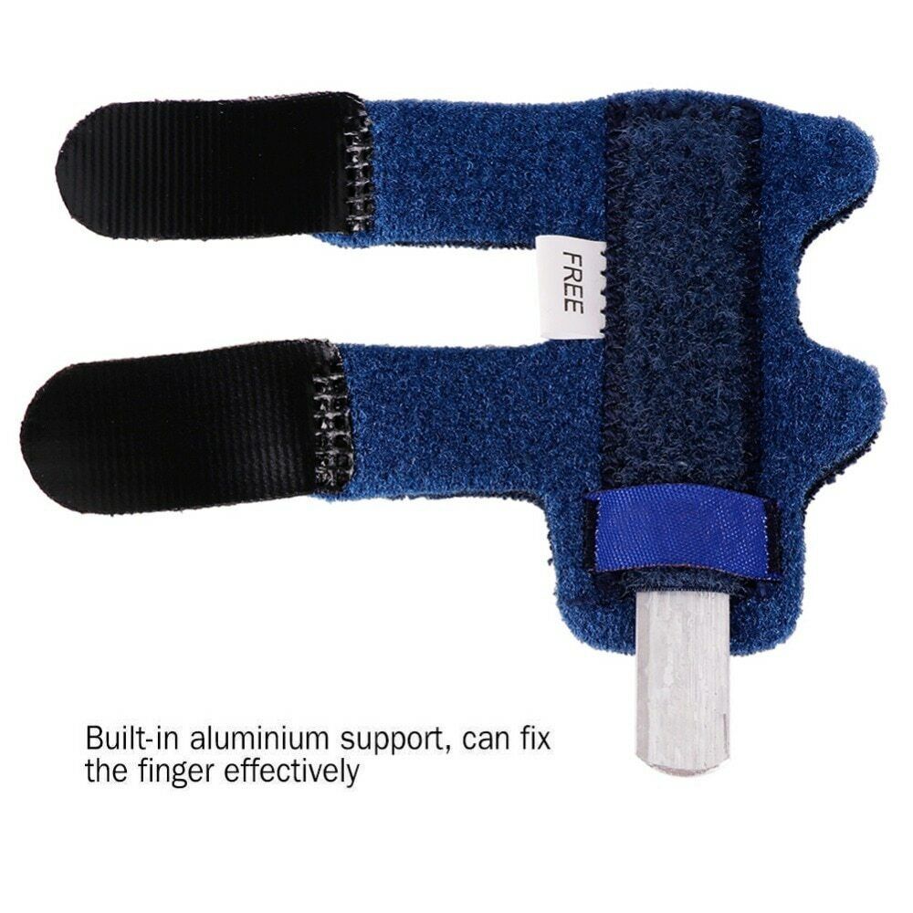 Tape Bandage 1Pc Aluminium Finger Protection Brace Corrector Support Adjustable