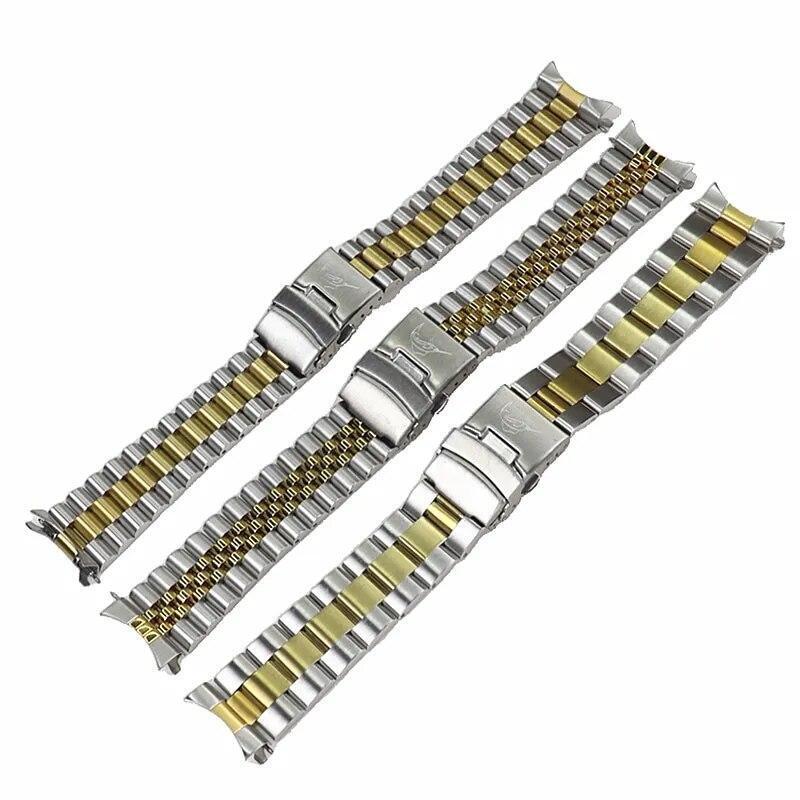 Diving Steel Metal Watch Strap Fit For Casio Duro MDV107-1A MDV106-1A Wristband