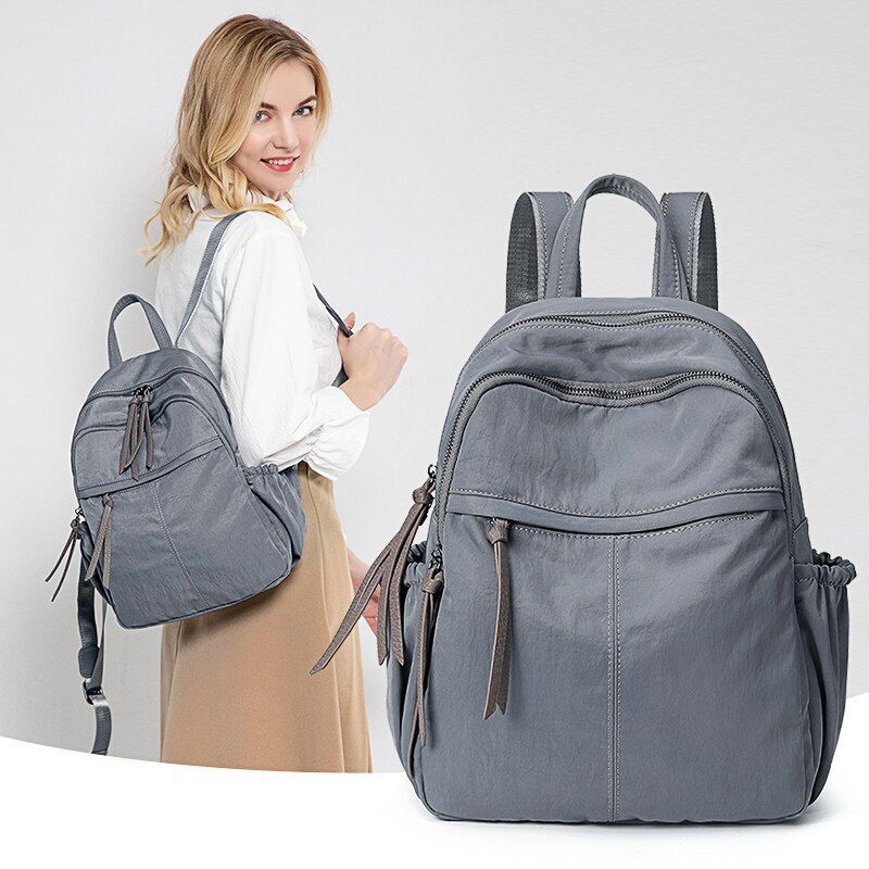 Small Backpacks School 25*13*31CM Shoulder Bags Waterproof Oxford Cloth Rucksack