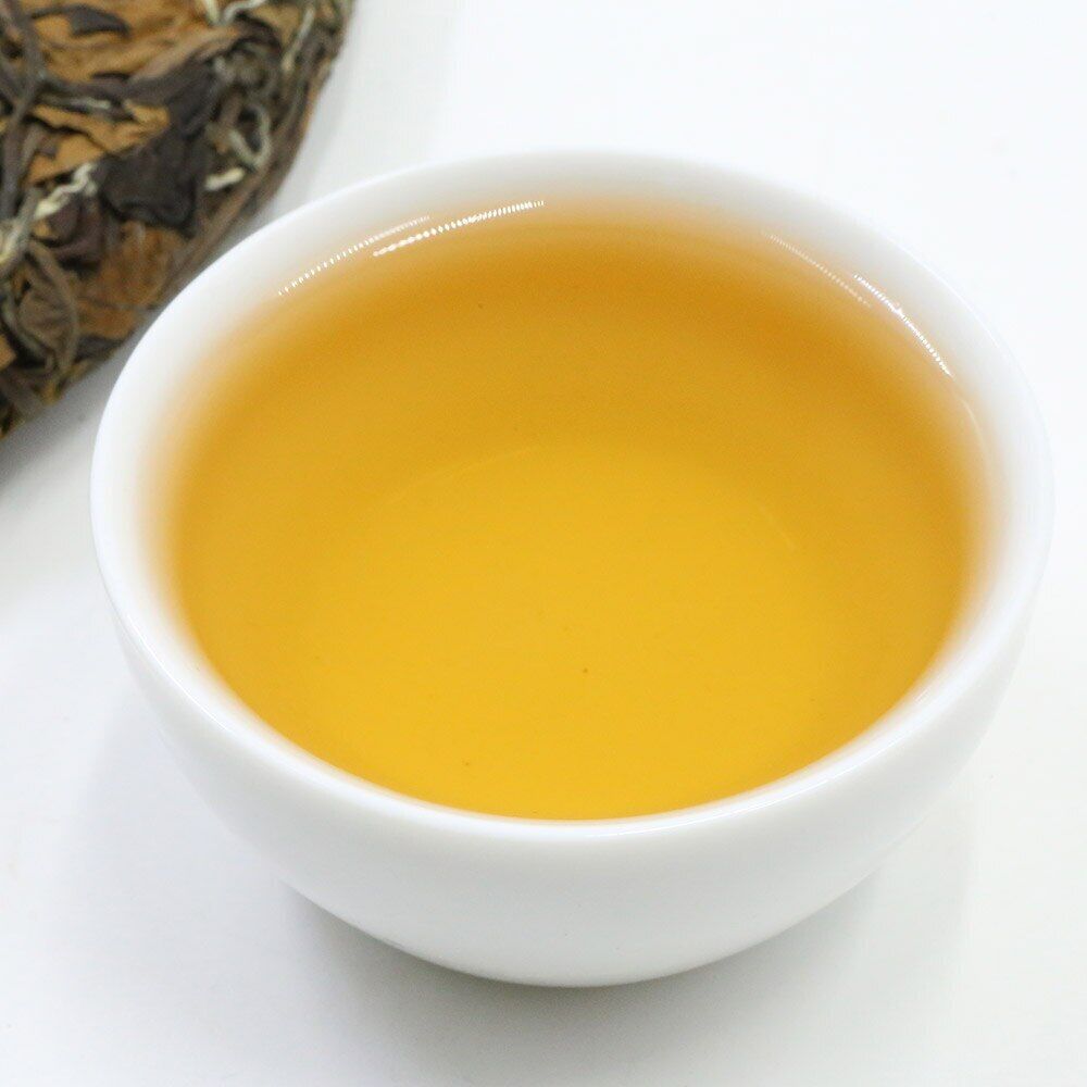 350g 2021 FuDing Old Tree Bai Cha Chinese White Tea Cake