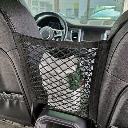 Universal Car Mesh Bag Seat Side Storage Pocket Trunk Cargo Net Auto Accessories