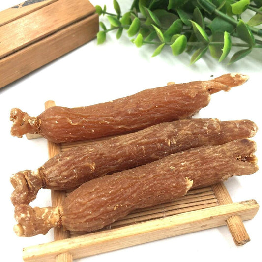 Asian Panax Red Ginseng man Root,RARE ChangBai Moutain Red Ginseng 5-6years tea