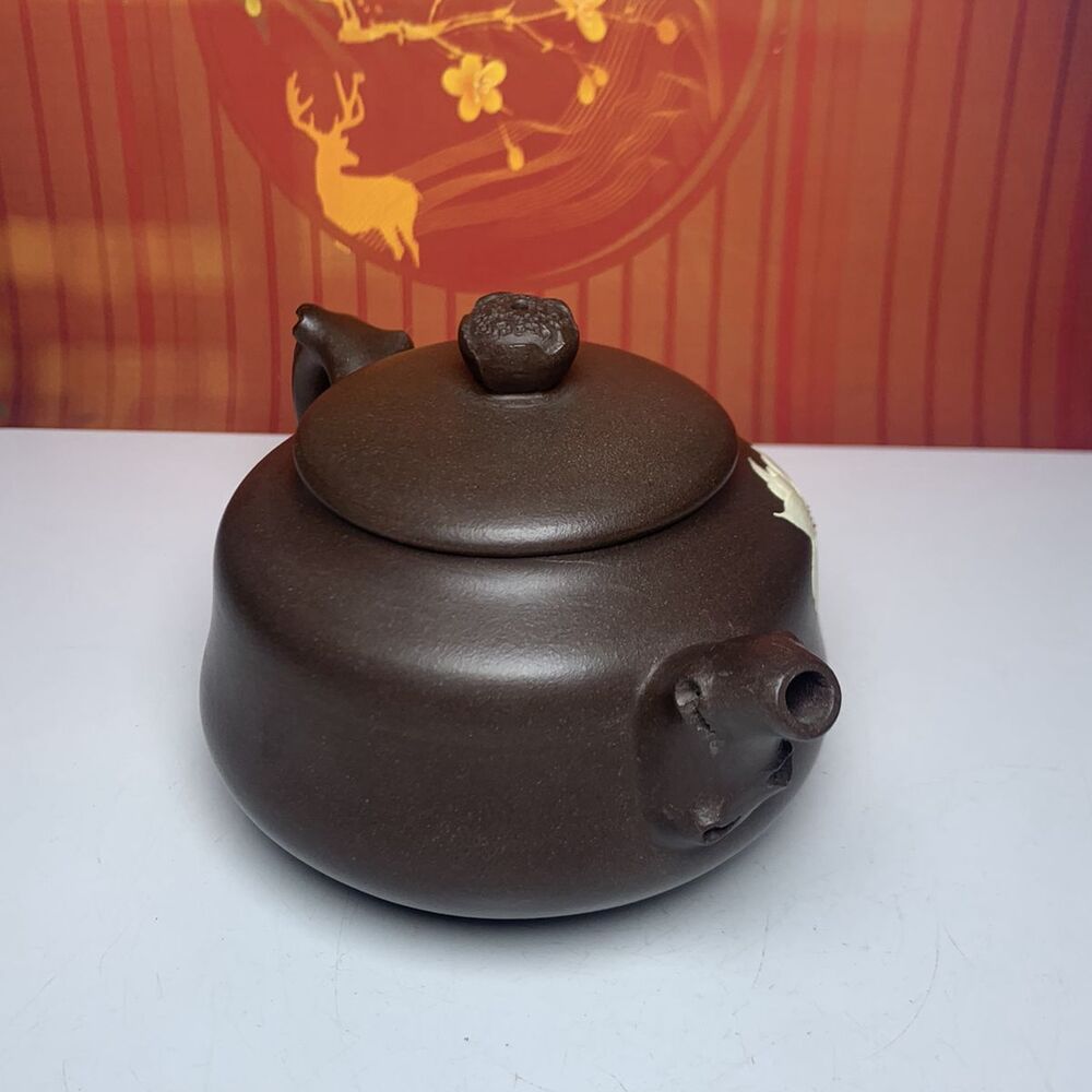 Vintage China Yixing Purple Clay Teapot Zisha Ceremony Fashion Exquisite Teaware