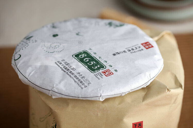 XIAGUAN Tuocha Brand 8653 Pu-erh Tea Cake 2015 357g Raw Puer Tea Pu'er