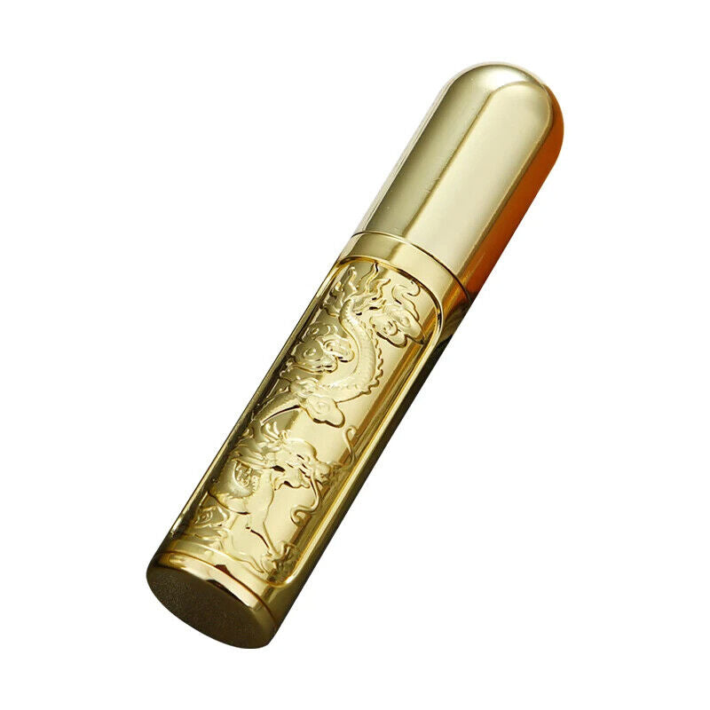 Toothpick Holders Portable Metal Lid Chinese Style Needle Storage Case 8.5x1.7cm