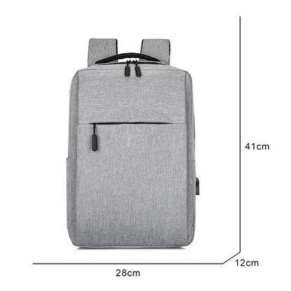 Men's Backpack Oxford Cloth Bag Charging Rucksack Male Laptop Travel Bagpack