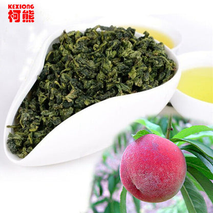 250g Top Alishan High Mountain Peach Flavor Organic Wulong Green Tea Oolong Tea