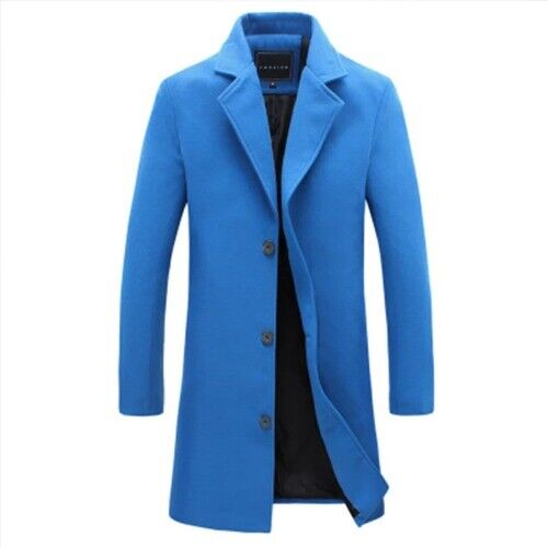 Men Jackets Men Slim Fits Coats Business Mens Long Winter Outwears