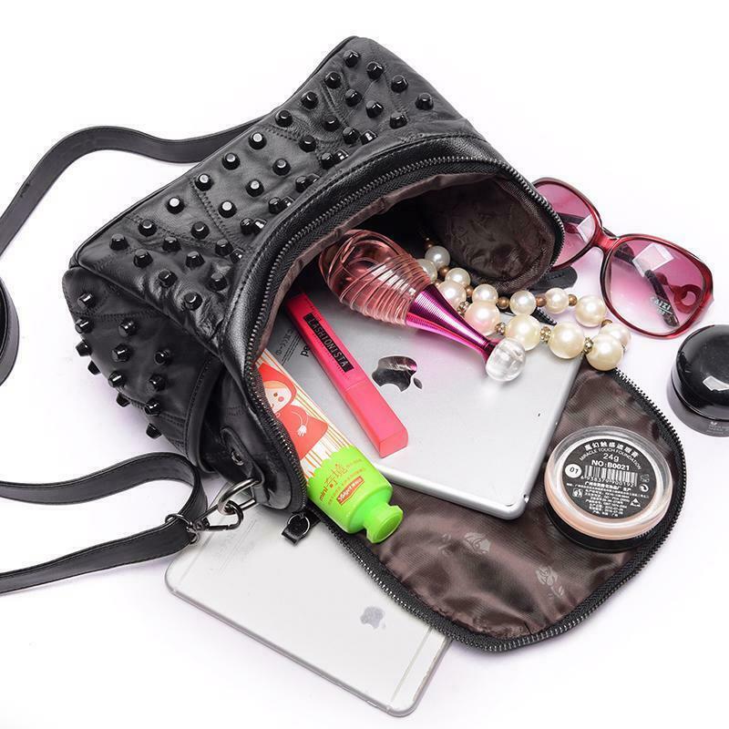 Women 's Leather Purse Shoulder Handbag Tote Messenger Bag Satchel Cross Body