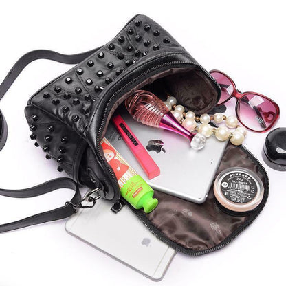Women 's Leather Purse Shoulder Handbag Tote Messenger Bag Satchel Cross Body