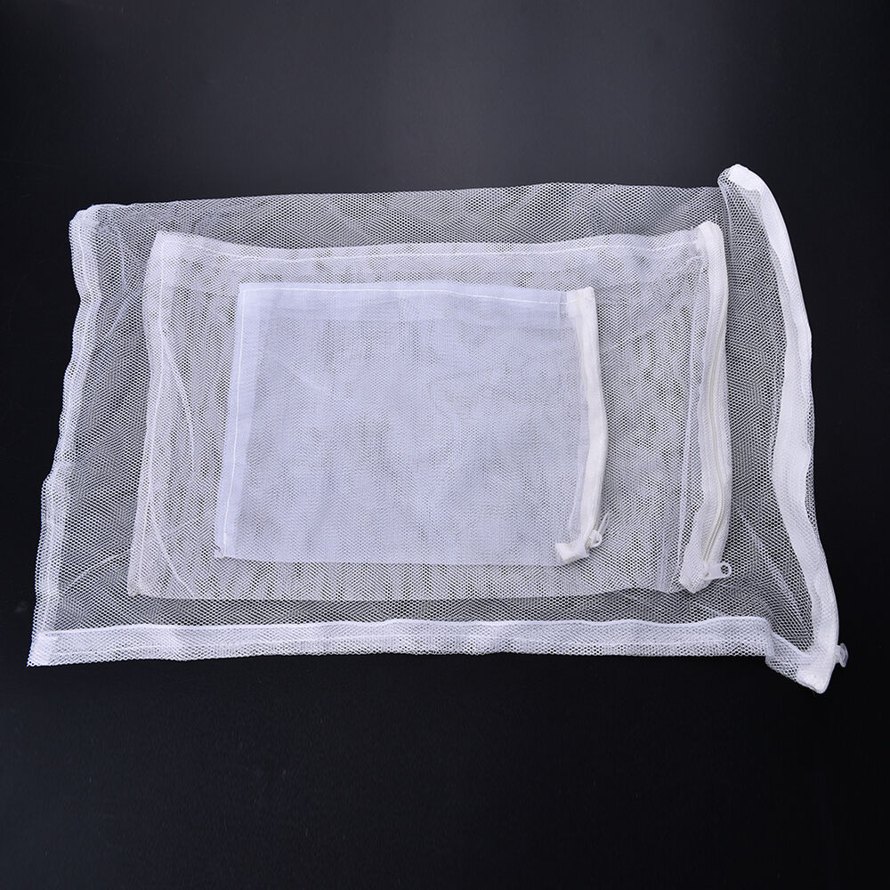 Aquarium Filter Media Net Bags , Nylon Zip .Uk Stock. Marine And Fres-ca