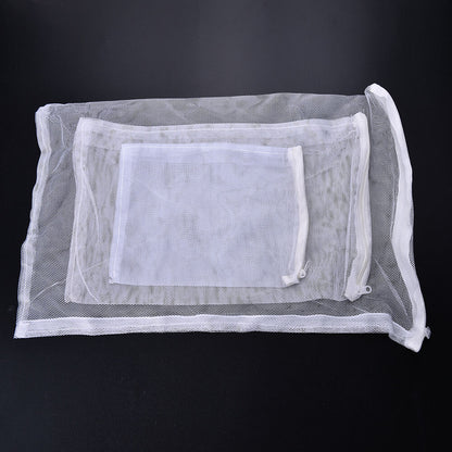 Aquarium Filter Media Net Bags , Nylon Zip .Uk Stock. Marine And Fres-ca