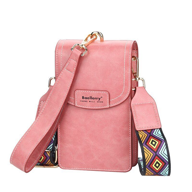 Synthetic Leather Crossbody Bags Large Handbag Purse Multifunction Shoulder Bag