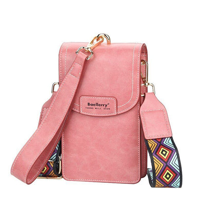 Synthetic Leather Crossbody Bags Large Handbag Purse Multifunction Shoulder Bag