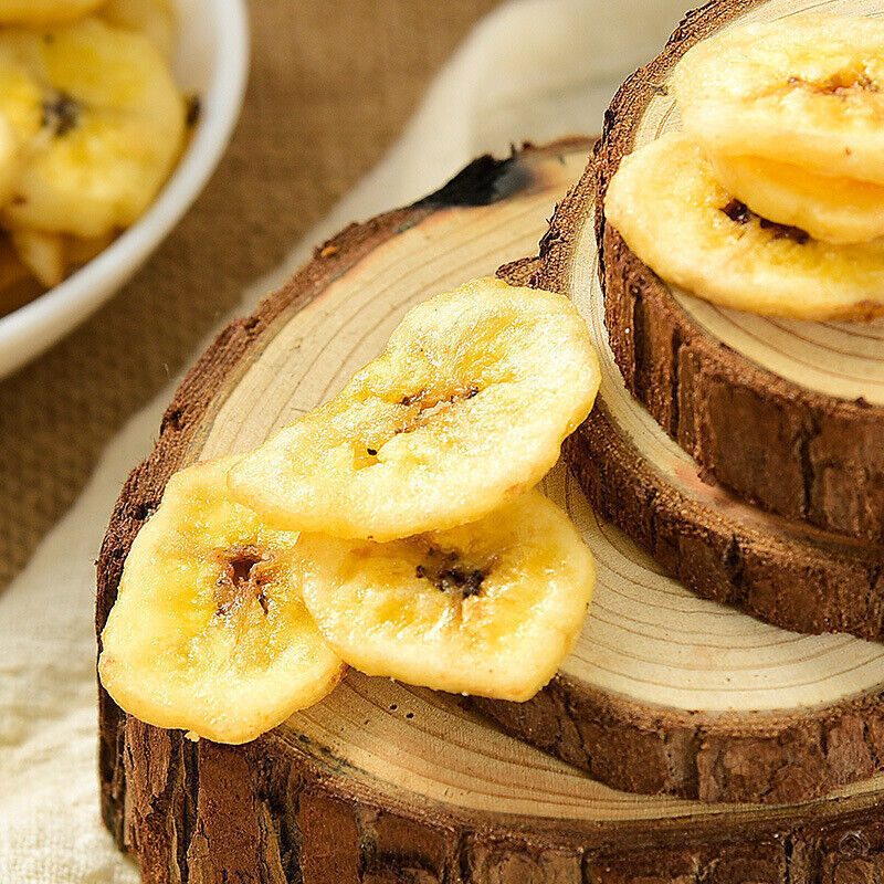 Crispy Dried Fruits Afternoon Tea Nutritious Dried Banana 500g 酥脆水果干下午茶营养香蕉干500g