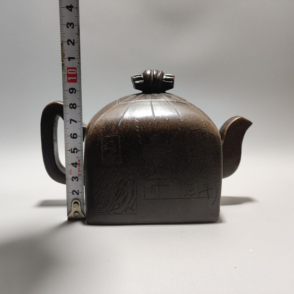 Vintage Chinese Yixing Purple Clay Teapot Zisha Ceremony Fashion Gift Teaware