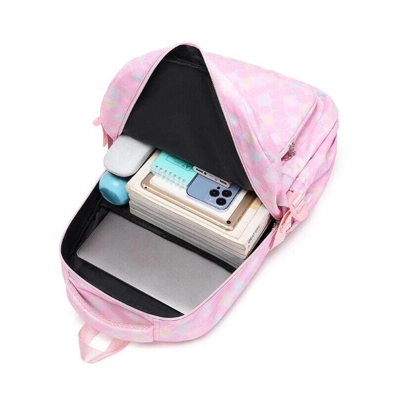 3pcs School Backpack Set School Bookbag Girls Schoolbag Travel Backpacks