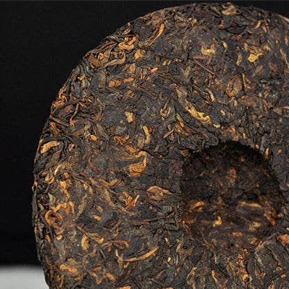 Hu Po Chun Ripe Puer Yunnan Top-grade Old Comrade Haiwan Ancient Tree Pu Er Tea