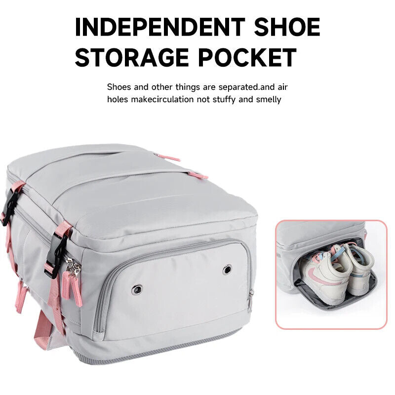 Women Travel Backpack Teenager School Bag Backpack 17inch Weekender Outdoor