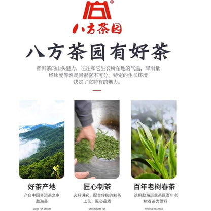 Pu'er tea, 2017, Menghai Spring Rhyme, Menghai Spring Rhyme, 357 grams, raw