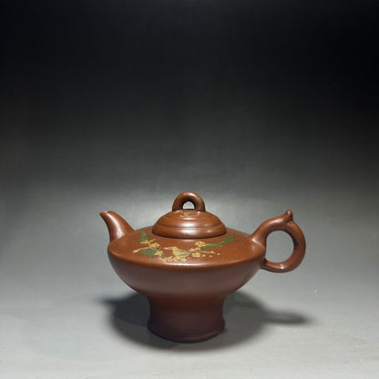 Chinese Yixing Zisha Clay Handmade Exquisite Teapot（高仕 底款：顾景舟）