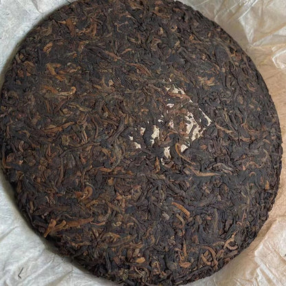 357G Banzhang Commemorative Cake Yunnan Pu'er Tea Old Cooked Tea Cake