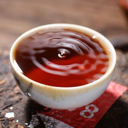 Menghai Haiwan Tea 2021 China Puer Tea 7578 Batch 211 Ripe Pu Erh Cake,老同志 357g
