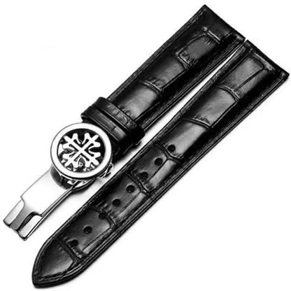 19mm-22mm Leather Watchband Strap For Patek Philippe Grenade 5167Ax Watch Band