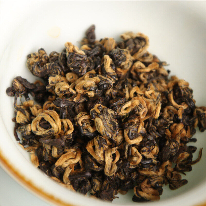 Yunnan Black Tea 200g KungFu Tea Kunming Crested Early Spring Dianhong Black Tea