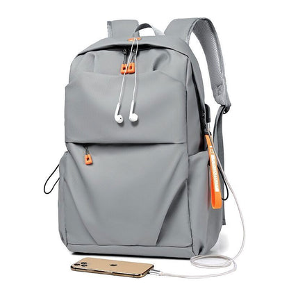 Men's Backpack Bag Travel Outdoor Sports Back Pack Youth School Bags Black