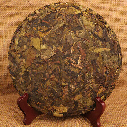 357gHandmade Fermented Leaf Kongfu Tea China Puer Tea Cake Pu Erh Cha Spring Tea