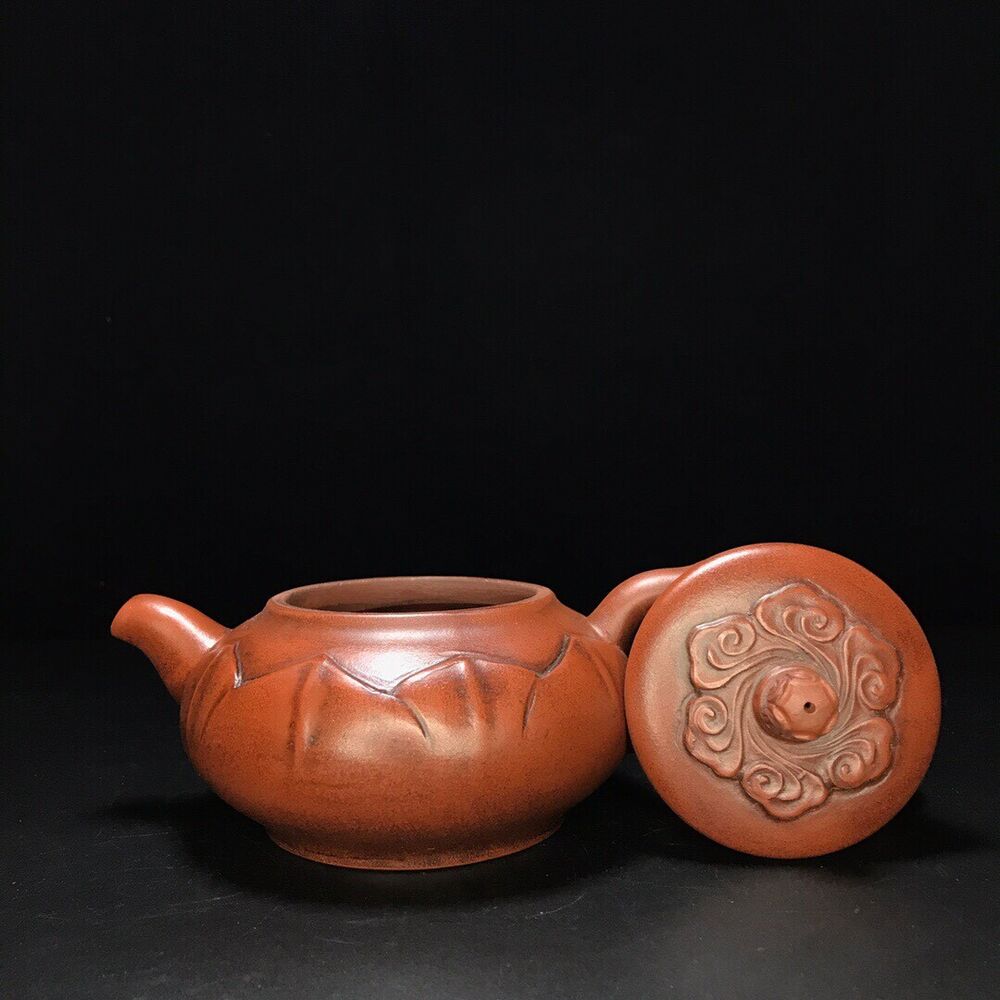vintage chinese yixing purple clay teapot zisha ceremony teaware collection rare