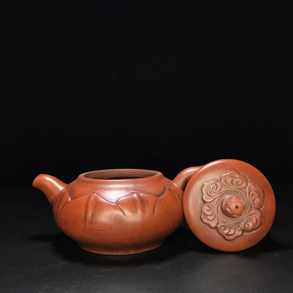 vintage chinese yixing purple clay teapot zisha ceremony teaware collection rare