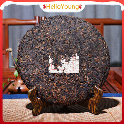 Yunnan Pu'er 357g Menghai Pu'er Ripe Tea Cake Yunnan Tea