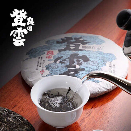 Haiwan 2018 Chinese Puer Tea Liang Yuan "Deng Yun" Old Tree Raw Puerh Pu'er 400g