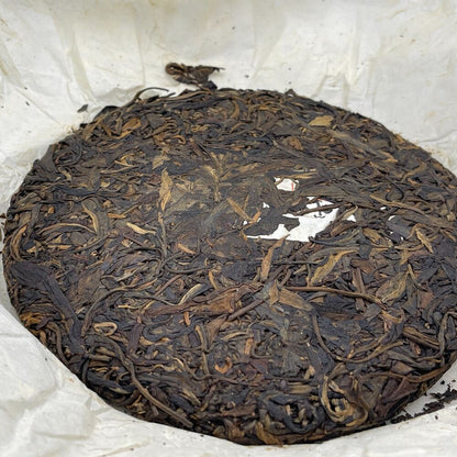 Pu-erh tea,2007,Mingfeng Mountain Ancient Trees,357g,Raw