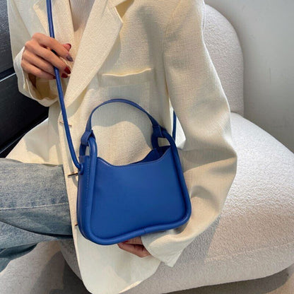 2022 Small Women's Handbag Pu Leather Shoulder Crossbody Bags Totes