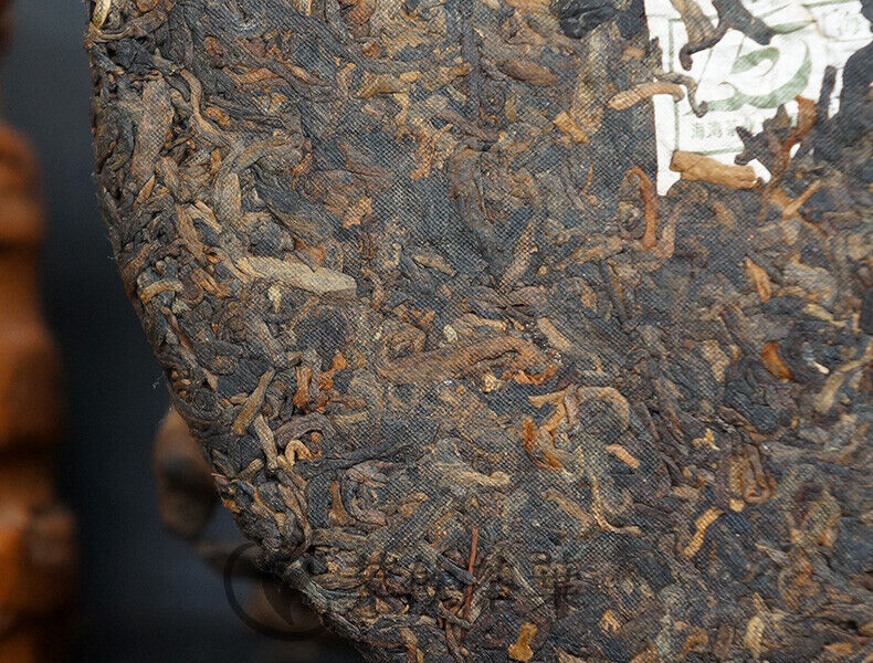 357g 15 Anniversary Chen Xiang Puerh Lao Tong Zhi Haiwan Old Comrade Ripe Puer